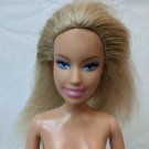 Barbie Doll 2010's 2006 Indonesia Torso Purple Eyeshadow Nude for Play/OOAK