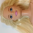 Mattel Barbie Doll 2015 Torso, 2013 Head, Small Flat Feet, Blonde