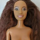 Mattel Barbie Teresa 1999 Torso/2003 Head Nude Doll for Play/OOAK *BITE MARKS*