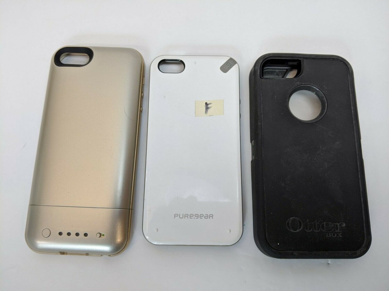 Cell Phone Case AS-IS Used Mixed Lot Pure Gear, Mophie Juice Pack, Otterbox