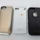Cell Phone Case AS-IS Used Mixed Lot Pure Gear, Mophie Juice Pack, Otterbox