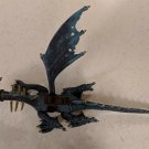 Mega Bloks Dragons Blue Dragon - Loose, Missing 1 Wing, Broken Crest Horn