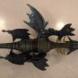 Mega Bloks Dragons Blue Dragon - Loose, Missing 1 Wing, Broken Crest Horn