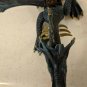 Mega Bloks Dragons Blue Dragon - Loose, Missing 1 Wing, Broken Crest Horn