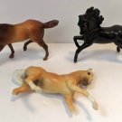 Breyer Reeves Stablemates Horses 2.5" Damaged/Broken AS-IS Lot of 3