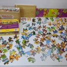 Melissa & Doug Wooden Jigsaw Puzzle PARTS LOT - NO COMPLETE PUZZLES