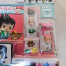 My Mini MixieQs Drummer 4 Pack w/ Girl, Monkey, Mystery Figures Series 1 Mattel