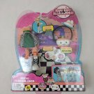 KuuKuu Harajuku Sushi Fashion Pack - Peach, Green, Black, White Dress