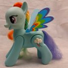 My Little Pony Rainbow Dash Cutie Mark Magic Talking Flip And Whirl 7.5" *DAMAGE