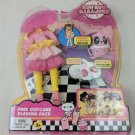 KuuKuu Harajuku Pink Cupcake Fashion Pack Yellow Ruffled Layers Skirt Dress