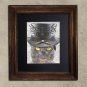 Steampunk Cat - Dictionary Art: Furibund Burmese Cat in Top Hat