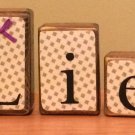 "Believe" - 7 piece block set