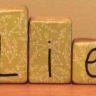 "Believe" - 7 piece block set