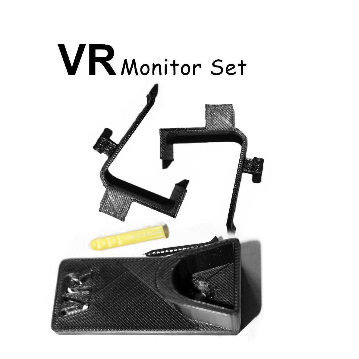 Oculus Rift Sensors, 2 monitor Mount Holders plus headset mount
