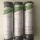 3 Pack Pentek C1 Carbon Filter Cartridge 9-3/4" x 2-1/2" 5 Micron 155002-43