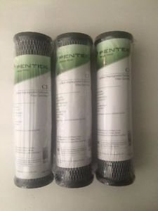 3 Pack Pentek C1 Carbon Filter Cartridge 9-3/4" x 2-1/2" 5 Micron 155002-43