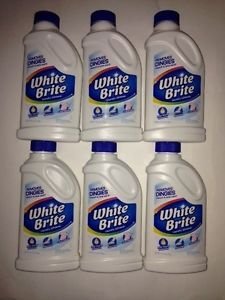 6 pack Summit Brands White Brite l lb and 12 oz. Laundry Whitener WB30N New