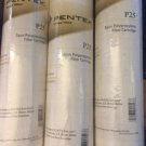 New Pentek P25 Spun Polypropylene Sediment Filter 25 Microns 155015-43 Pack of 3