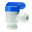 New JG Speedfit NPFT Female Elbow 3/8-Inch by 1/4-Inch Shut Off Valve PPSV501222WP