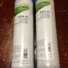New Pentek 10 Micron EPM-10 Carbon Block Cartridge Filter 155634-43 Pack of 2