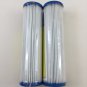 New Watts Flow-Max 20 Absolute Micron Pleated Filter 9.75" x 2.5" Remove Cyst FM-20-975 Pack of 2
