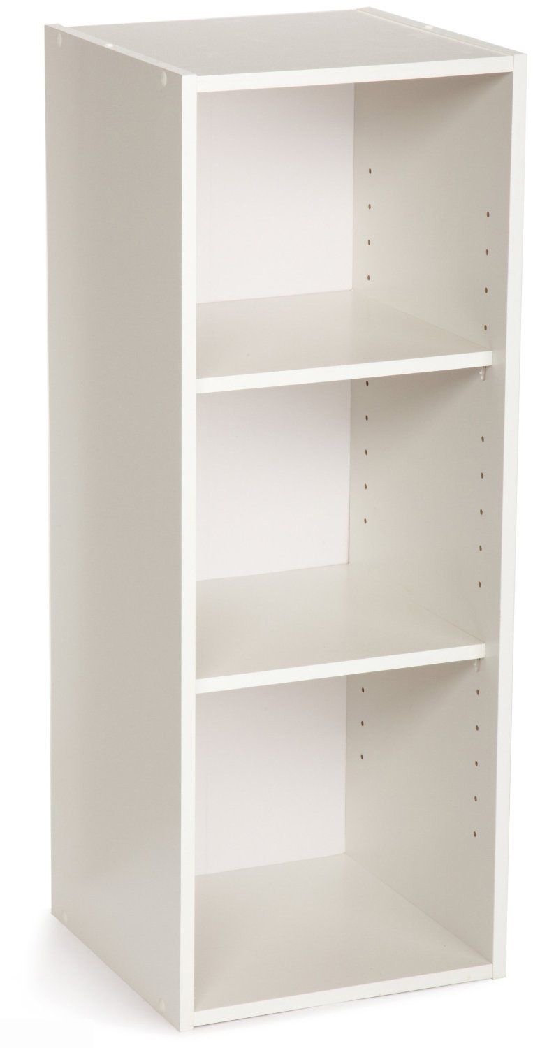 New Closet Maid 8987 Stackable White 3Shelf Organizer