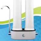 Aquacera Twin Countertop Fluoride Plus Water Filter System With CeraUltra & AquaMetix