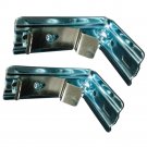 Universal 291554 Vertical Blind Brackets For Aluminum Headrail, 2 per Pack