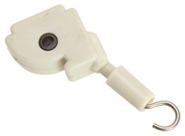 DESIGNER'S TOUCH 833053 Mini Blind Tilt Mechanism, Alabaster