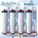 4 x Pack - Franke Triflow Compatible Filter Cartridges By Doulton M15 Ultracarb