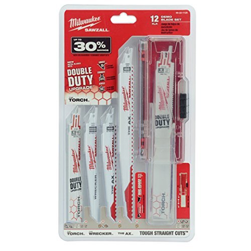 Milwaukee 49-22-1129 12-Piece Ultimate Demolition Sawzall Blade Set
