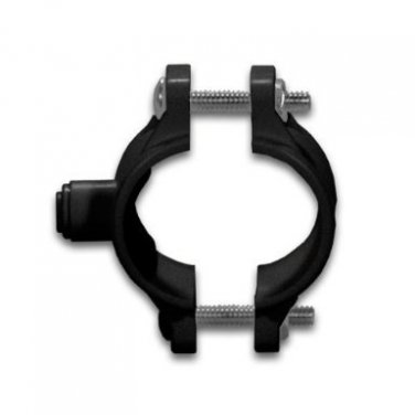 Black 1/4" Drain Clamp with Quick-Connect Fitting RO System Reverse Osmosis Filter