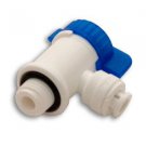 CCK RO Tank Valve 1/4" MPT x 1/4" QC Fitting Elbow Reverse Osmosis Quick Connect
