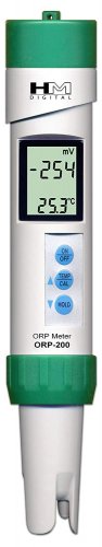 HM Digital ORP-200, -999 to +1000 mV ORP Range, 1 mV Resolution, +/- 0.5% Readout Accuracy