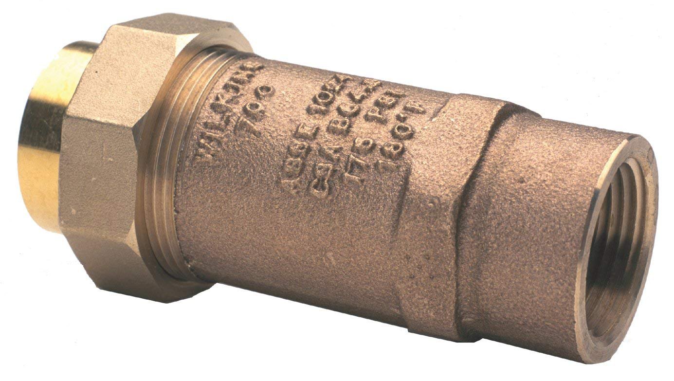 Zurn 34UFX34F-700XL Lead-Free Union FNPT Dual Check Valve