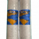 2 PK Omnipure OMB934-5M, Carbon Block Cartridge