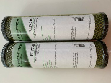2 Pack Pentek ELPC-10 10" Electroplating Filter 255668-43