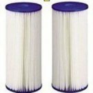 8 Pack Pentek R30-BB Pleated Polyester Water Filters (9-3/4" x 4-1/2")
