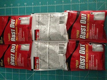 6 Bags Pro Rust Out Water Softener Cleaner Iron Remover 4 oz Treatment RO24S
