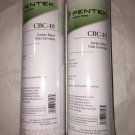 Cali2 Pack Pentek CBC-10 Standard 10 x 2.5 Carbon Block Water Filter 0.5 Microns
