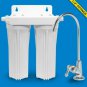 H2O RUS-200 Twin Housing Under Sink Filter