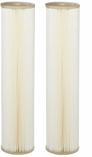 Pentek ECP1-20BB Pleated Cellulose Polyester Filter Cartridge, 20" x 4-1/2",...
