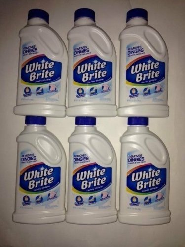 6 pack Summit Brands White Brite l lb and 12 oz. Laundry Whitener WB30N