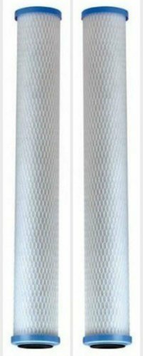 2 Pack Pentek EPM 20", 10 Micron Carbon Block Cartridge, 155635-43