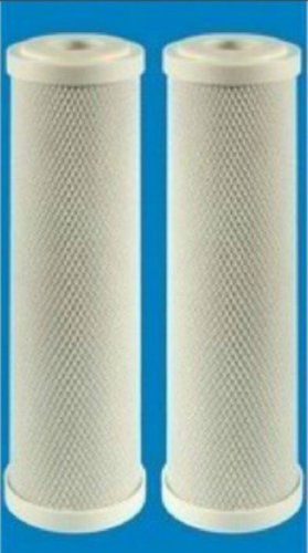 2 Pk CA Ware 10" &Atilde;� 2&Acirc;&frac12;", 1 Micron Carbon Block Filter Cartridge