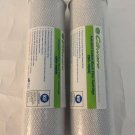 2 PK 10 x 2 1/2 " Coconut Shell Carbon Block Cartridge 5 Micro Caware CBC-10-5