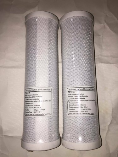 CAWare 10 &Atilde;� 2&Acirc;&frac12;"  Carbon Block Filter Lead Removal Compatible to Pentek EP-10