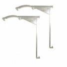 DESIGNER'S TOUCH 299084 Vertical Blind Valance Clip for Aluminum Headrail, PVC