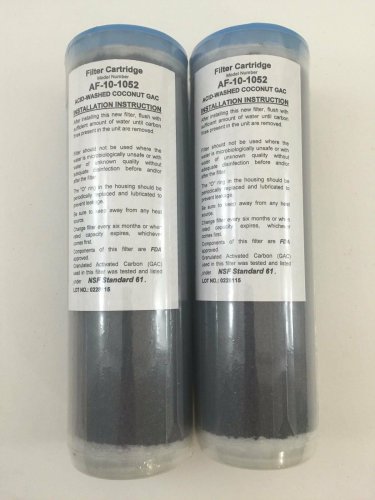 2 PK 10" &Atilde;� 2&Acirc;&frac12;" Acid Washed Coconut Shell Cartridge AF-10-1052 Aries&Acirc;&reg;