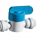1/4" × 1/4" NPTF Male Speedfit Ball Valve By John Guest PPSV010822W